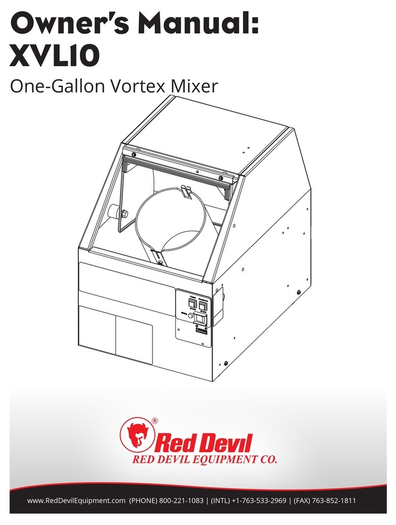 RED DEVIL XVL10 User manual