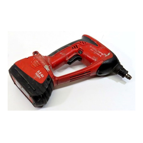 Hilti SF4000-A operating instructions