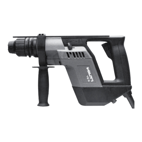Hilti TE 5 User manual