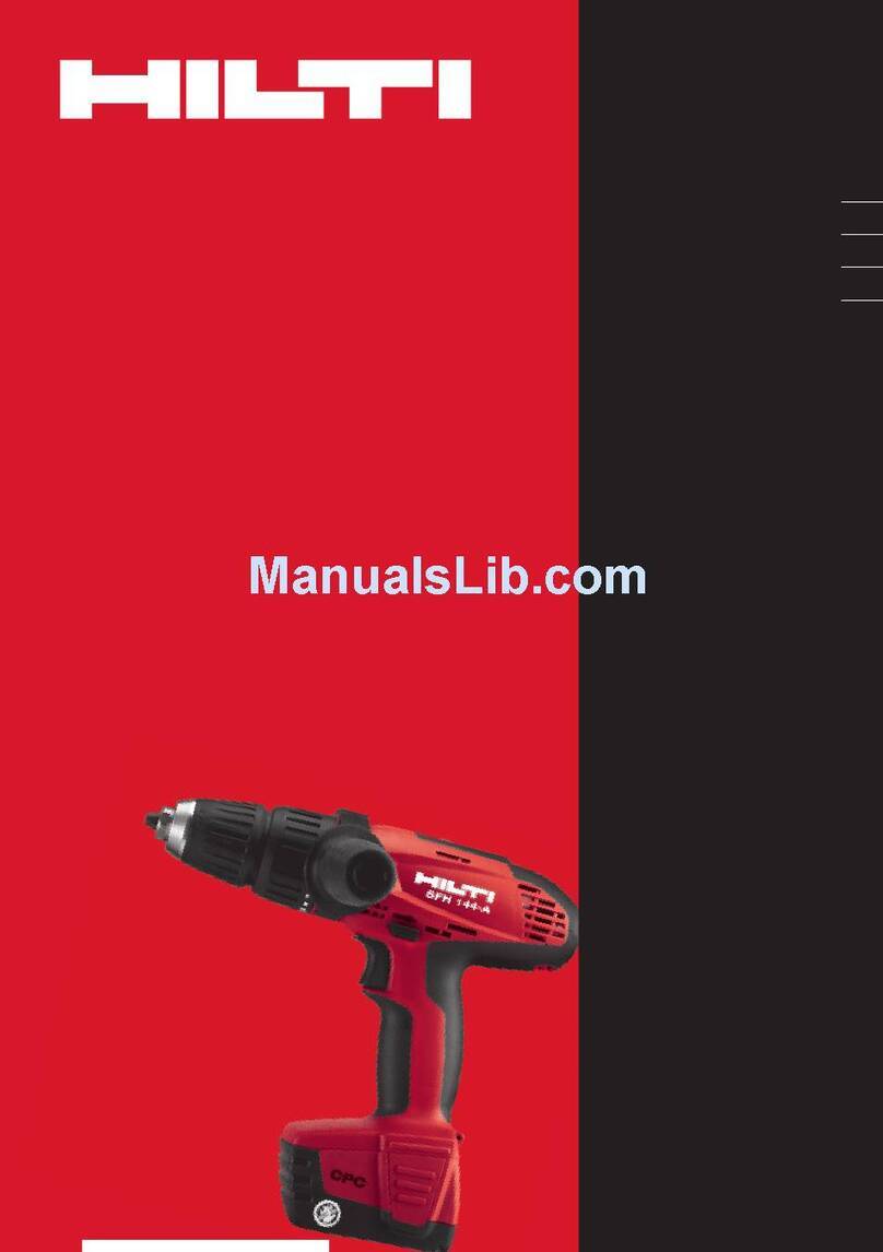 Hilti SF 144-A User manual