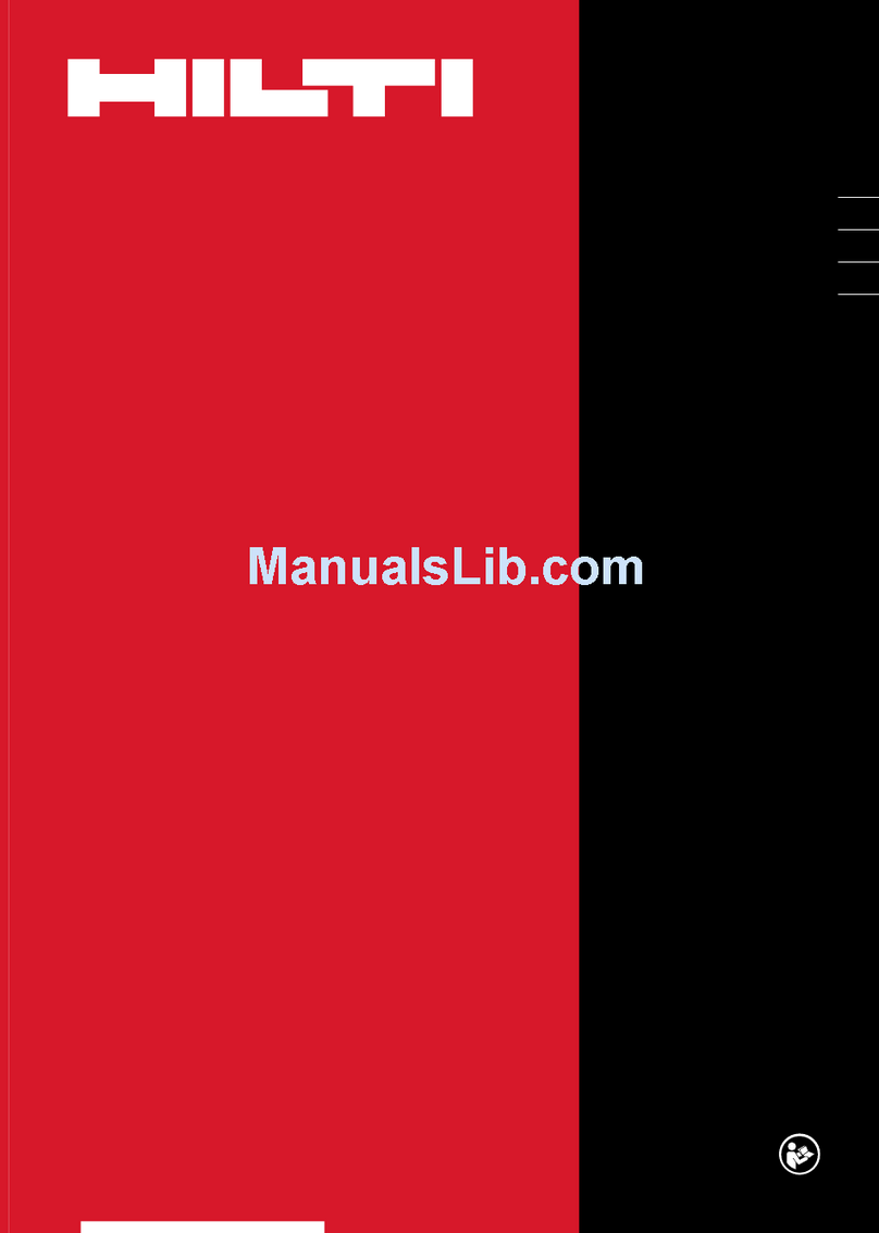 Hilti DD 500-CA User manual