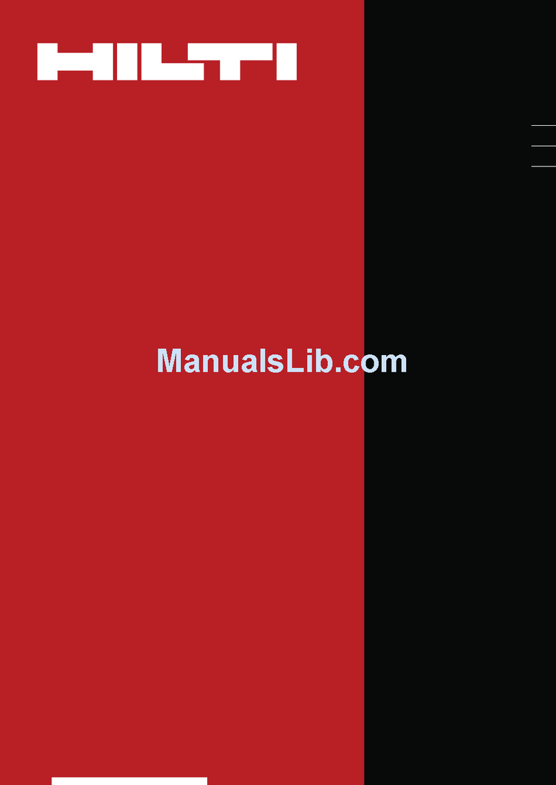Hilti SFC 14-A User manual Hilti SFC 14-A User manual