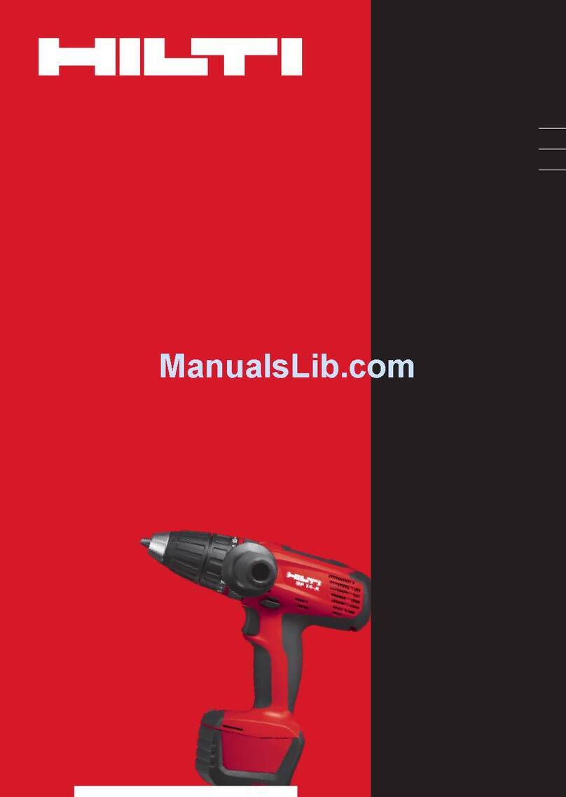 Hilti SF(H) 14-A operating instructions