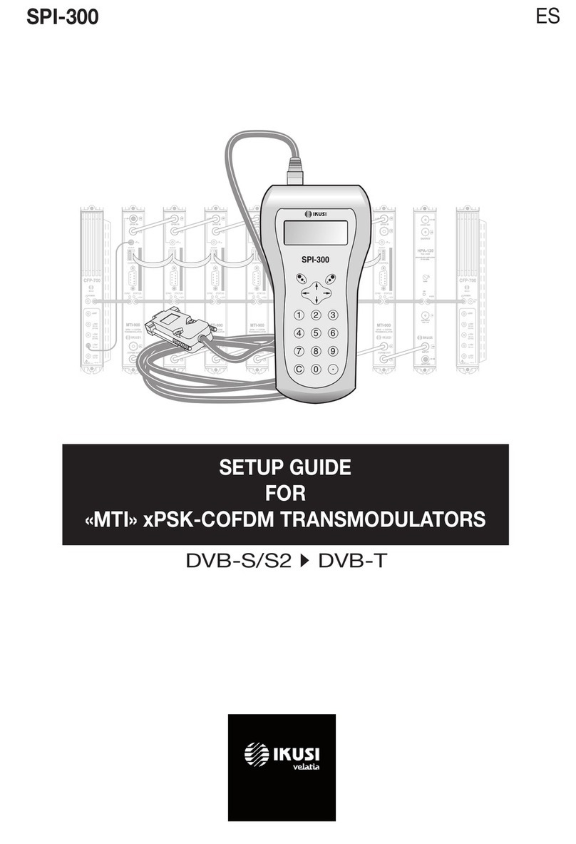 IKUSI SPI-300 User manual
