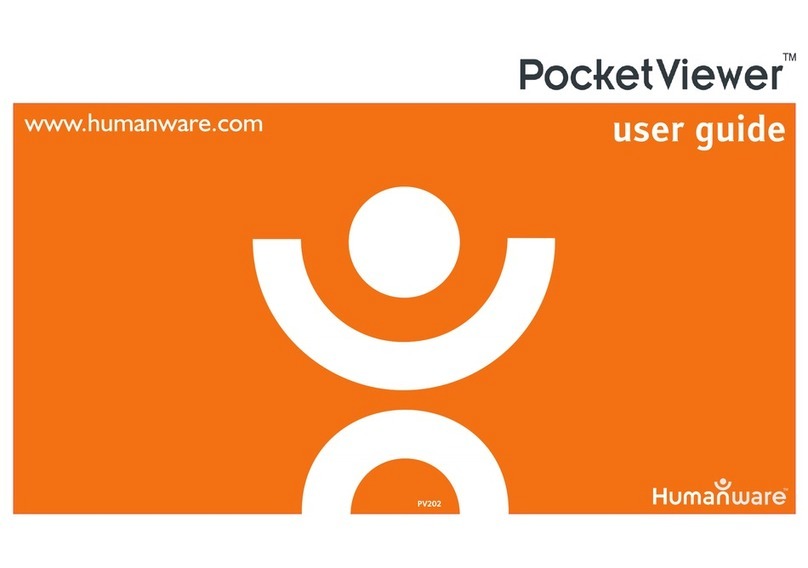 Humanware POCKET VIEWER user guide