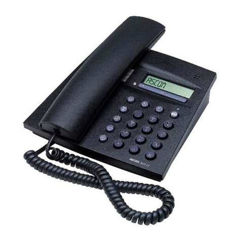 ASCOM Eurit 22 operating manual