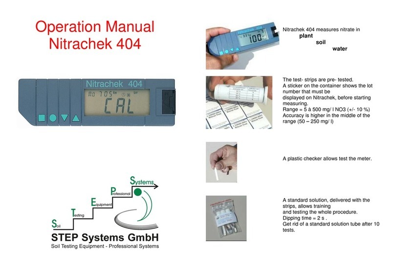 Nitrachek 404 User manual