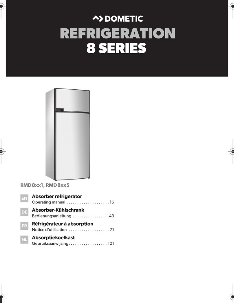 Dometic RMD8**1 User manual