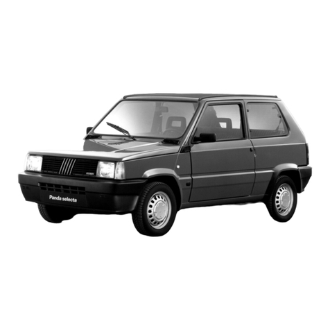 Fiat 1986 Panda Van User guide