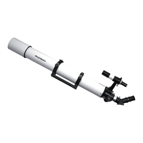Orion 90mm f/10.1 refractor Instruction manuals