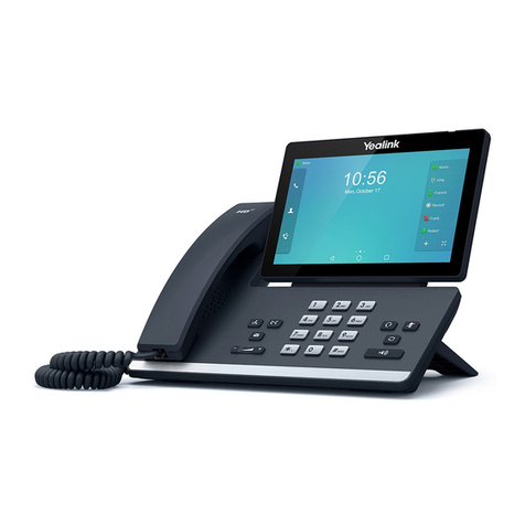 Yealink SIP-T56A User manual