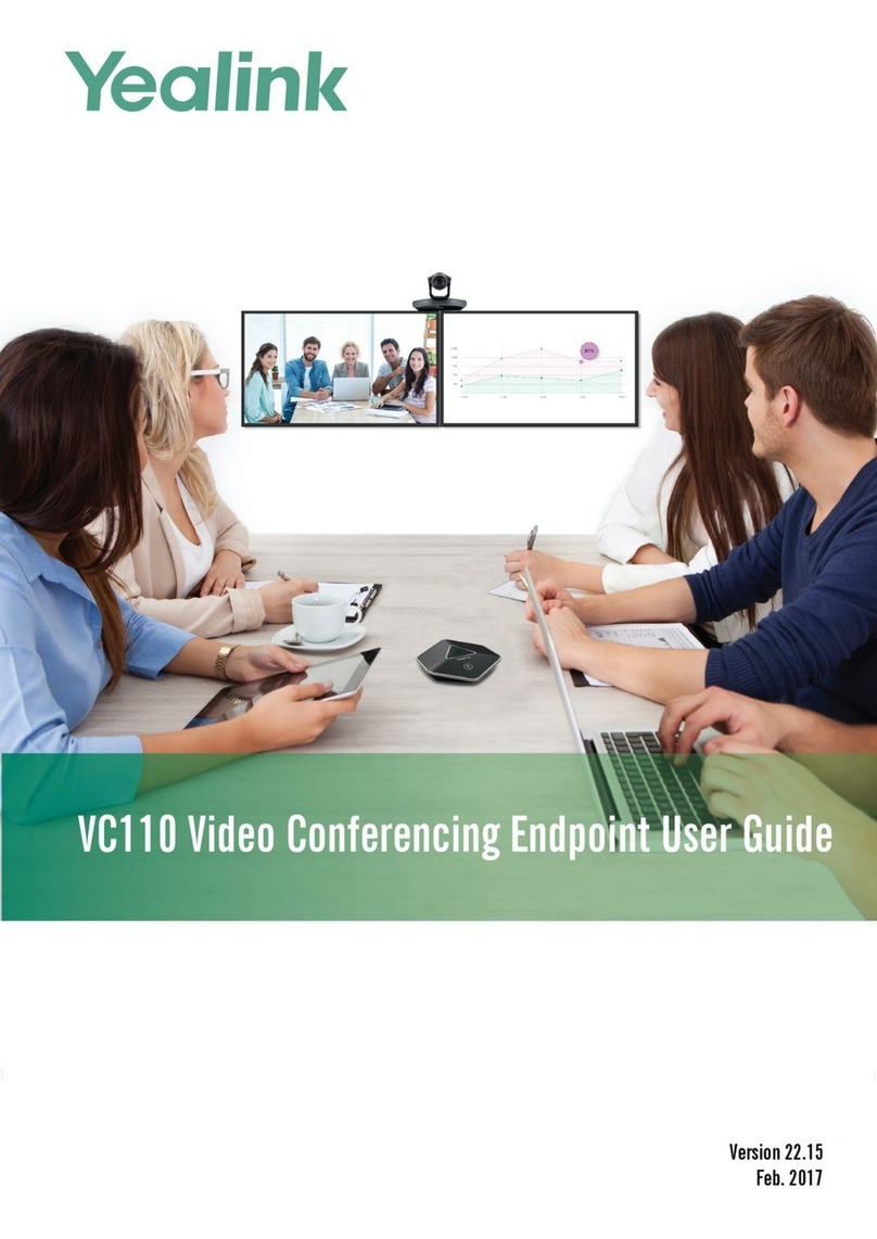 Yealink VC110 User manual