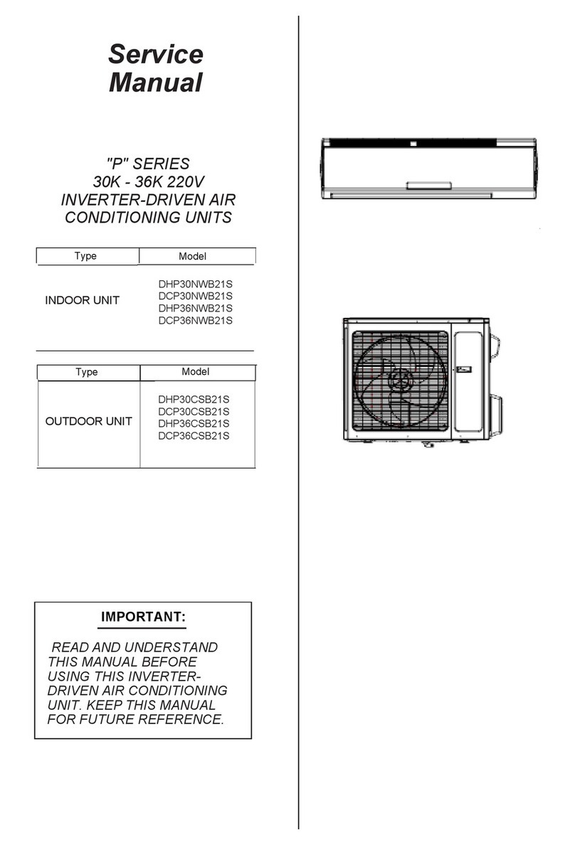 York DHP30NWB21SDCP30NWB21SDHP36NWB21SDCP36NWB21S User manual