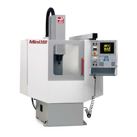 Haas Mini Mill Installation and operating instructions