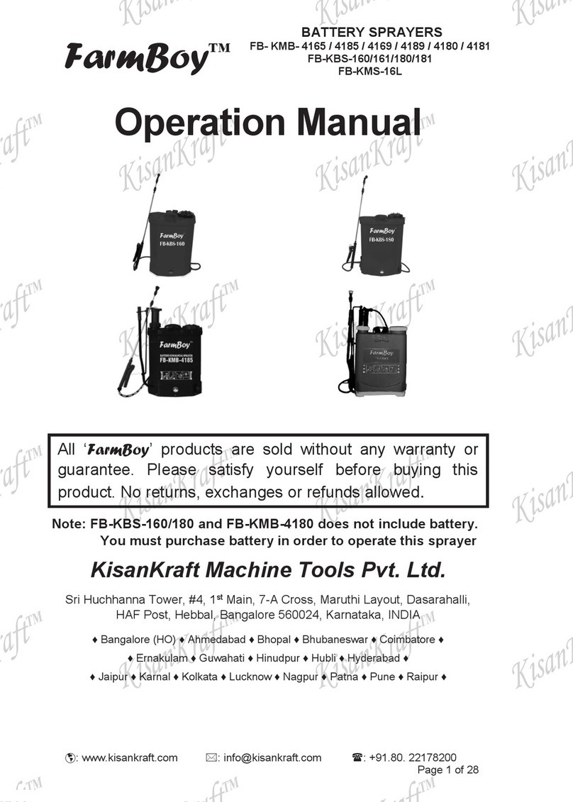 FarmBoy FB-KBS-160 Operation manual