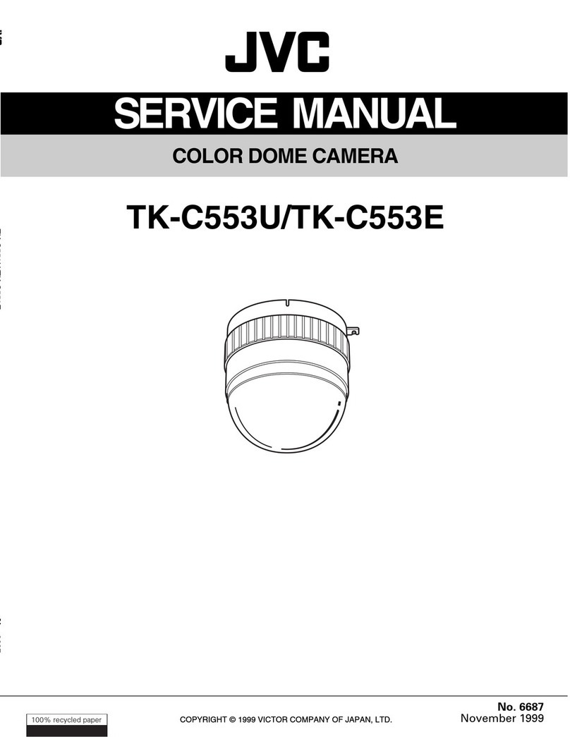 JVC TK-C553U - Fixed Color Dome Camera User manual