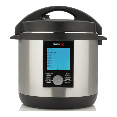 Fagor LUX 360 user manual Fagor LUX 360 user manual