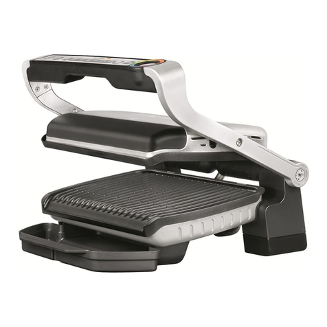 TEFAL OPTIGRILL GC702D User manual TEFAL OPTIGRILL GC702D User manual