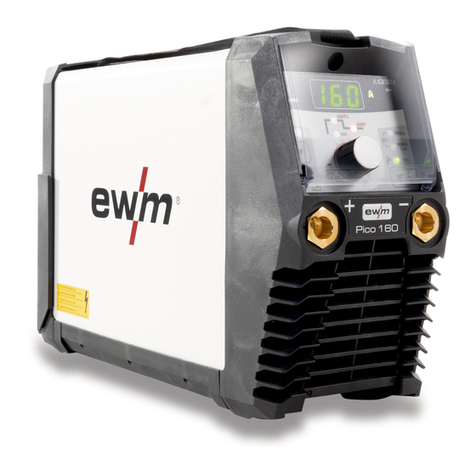EWM Pico 160 cel puls operating instructions