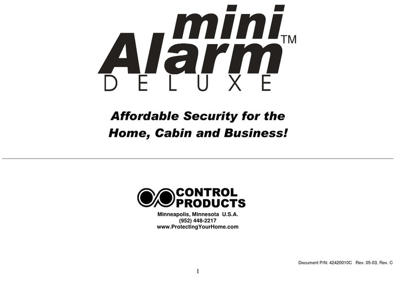 Control Products MA-D user manual