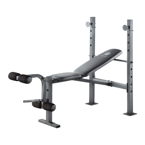Gold's Gym GGBE60610.4 user manual