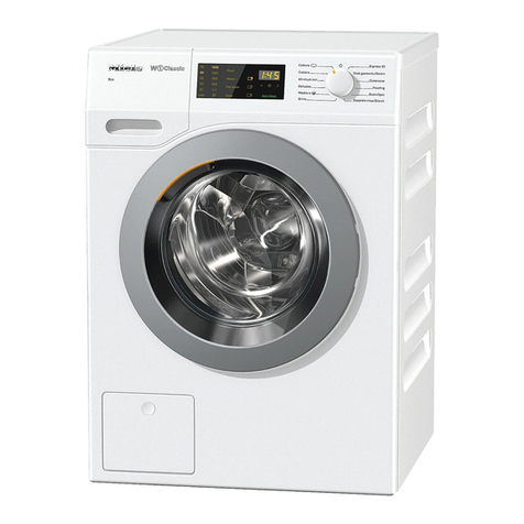 Miele WDB 030 operating instructions