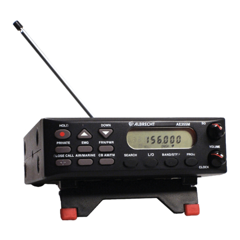 Albrecht AE355M owner's manual