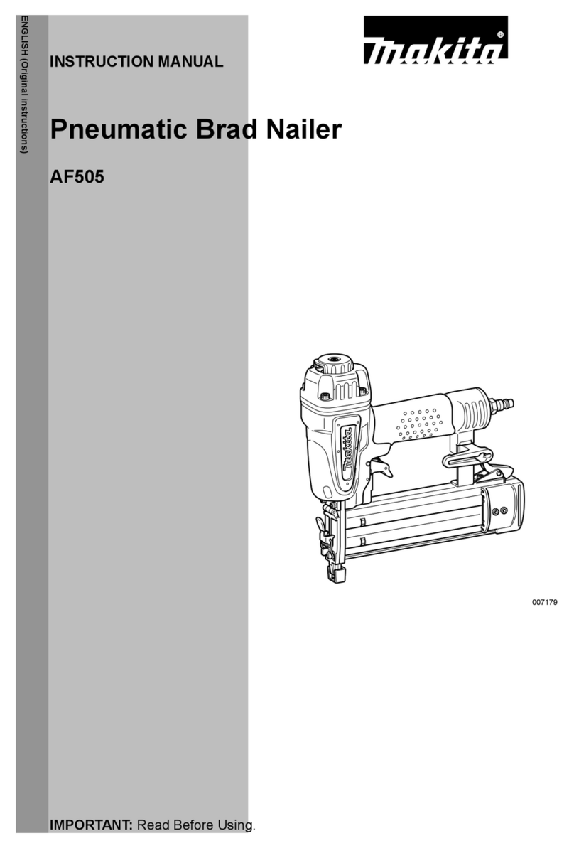 Makita AF505 User manual