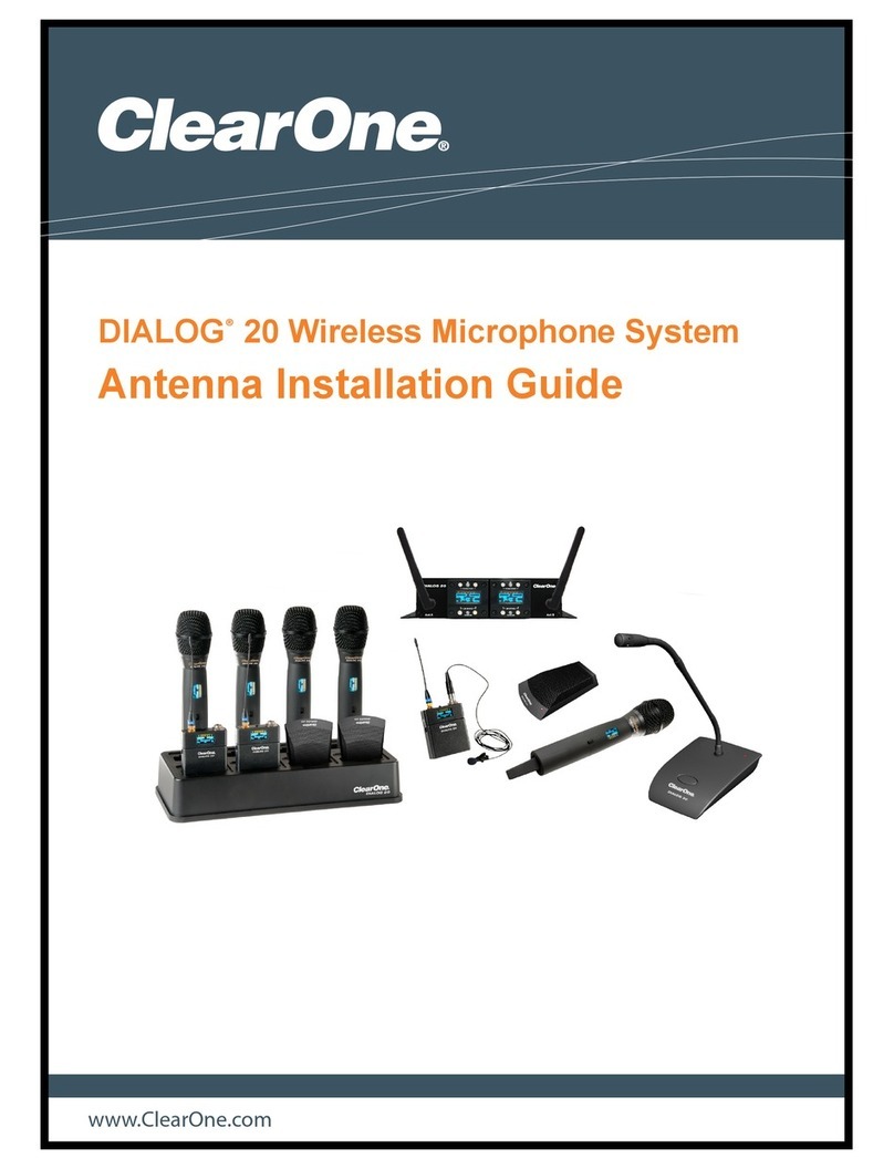 Clear One DIALOG 20 installation guide