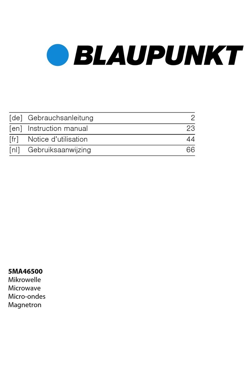 Blaupunkt 5MA46500 User manual