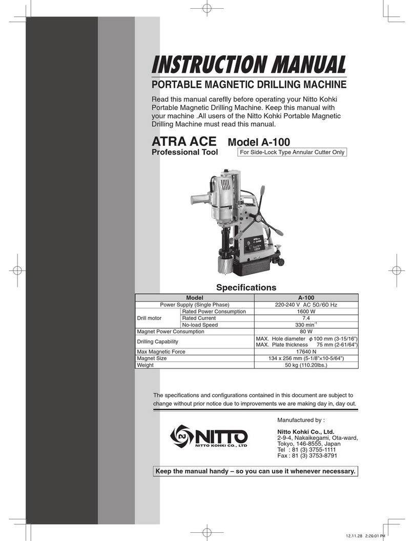 Nitto ATRA ACE A-100 instruction manual