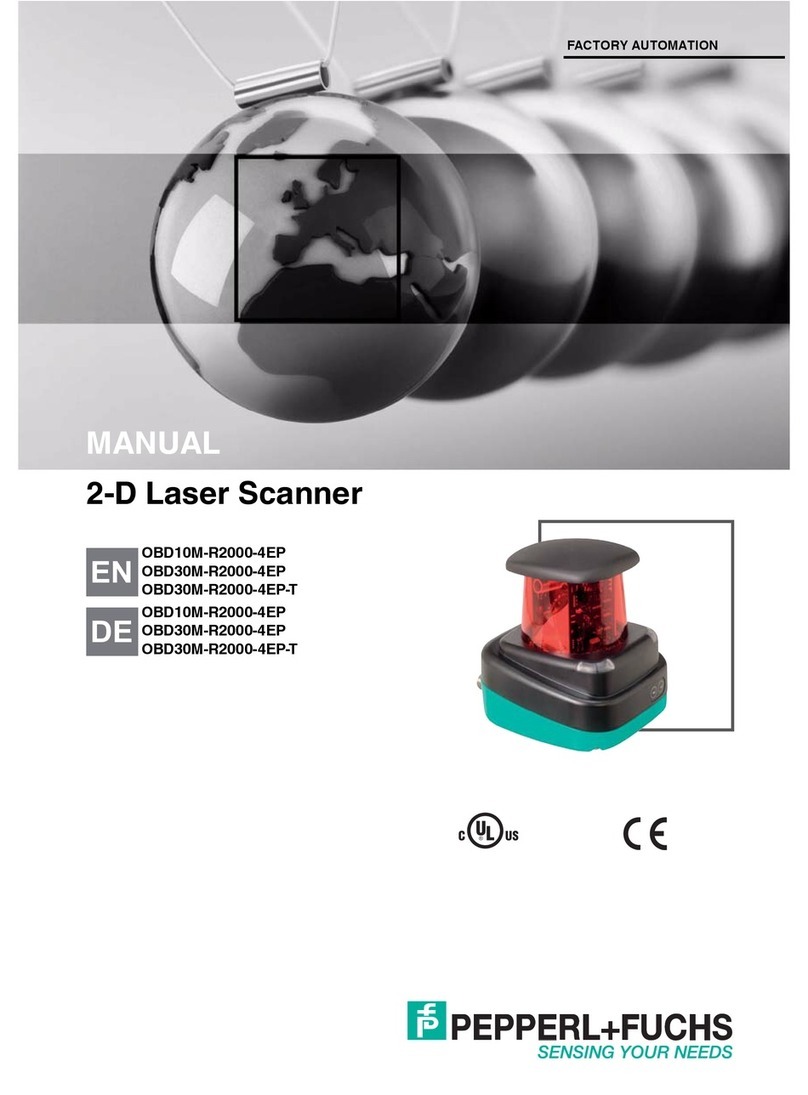 Pepperl+Fuchs OBD10M-R2000-4EP User manual