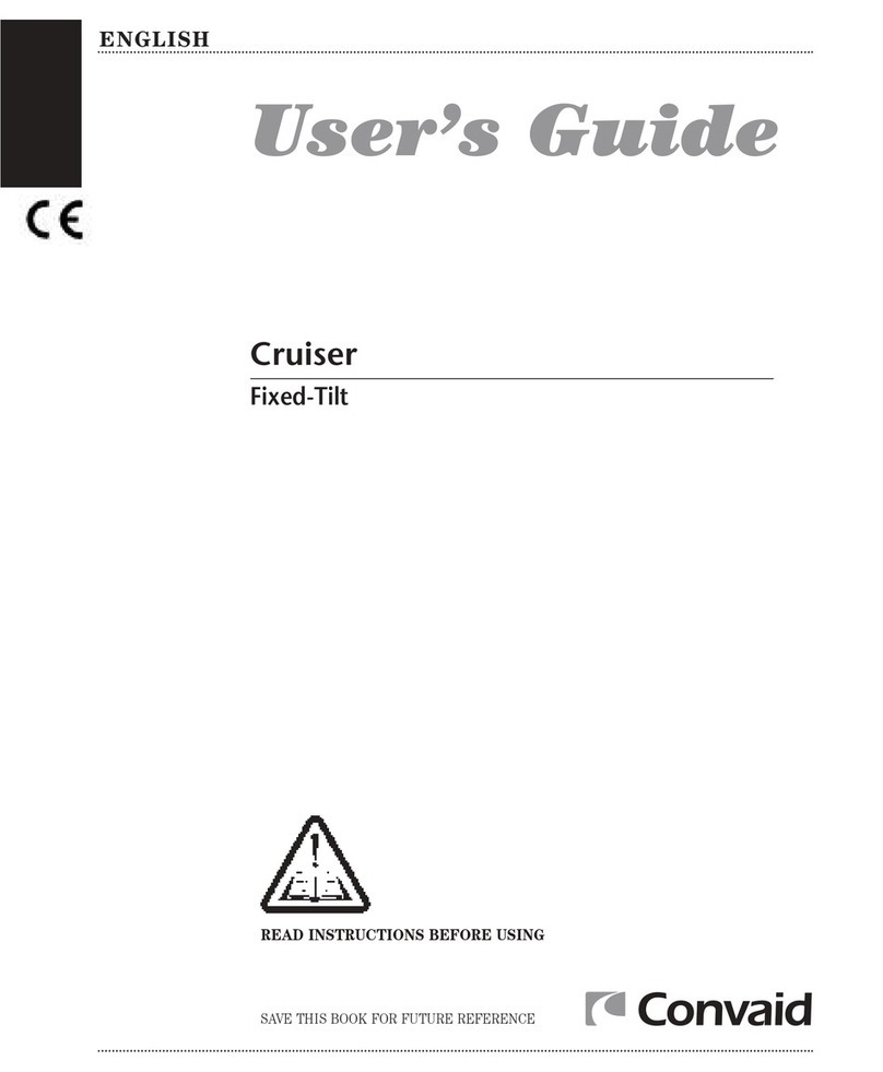 Convaid Cruiser User manual