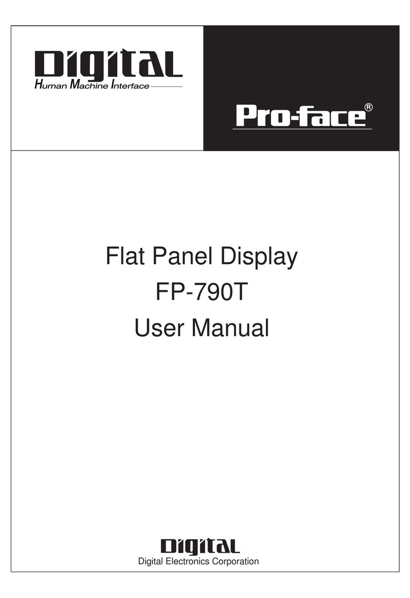 Pro-face FP-790T User manual