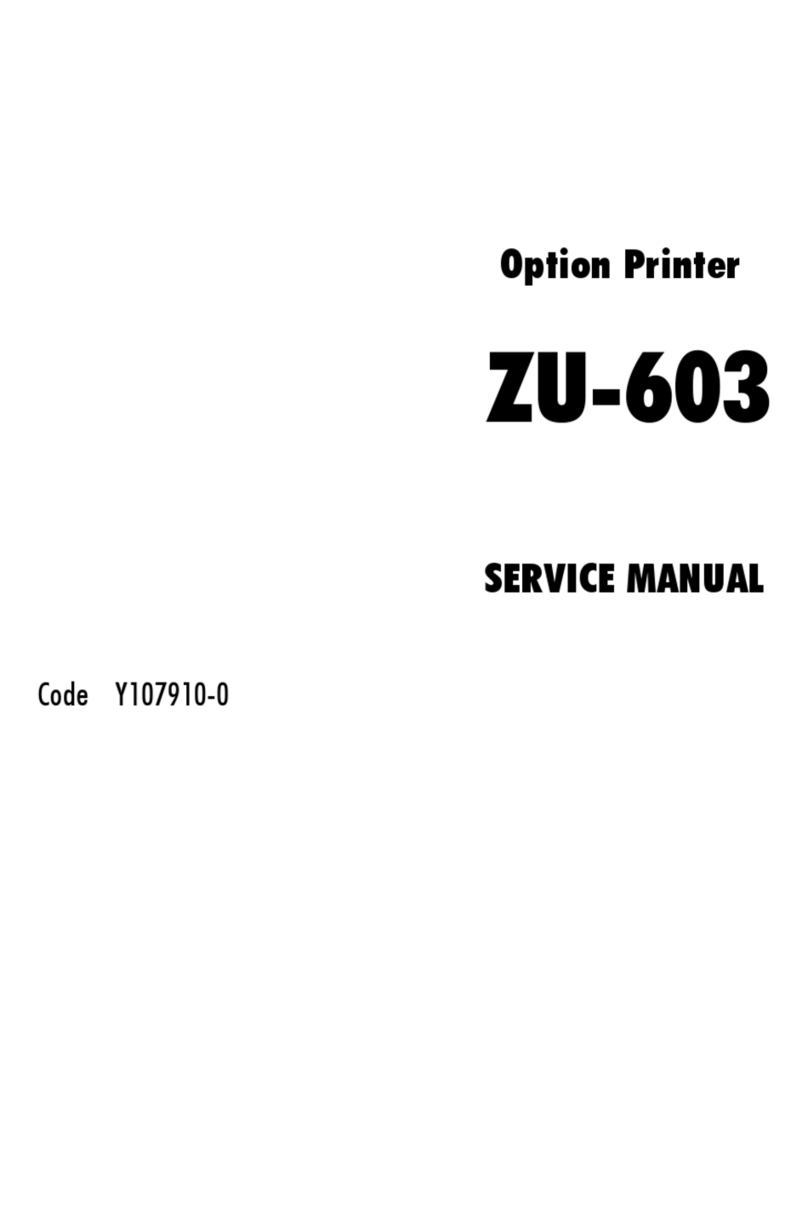 Olivetti ZU-603 User manual