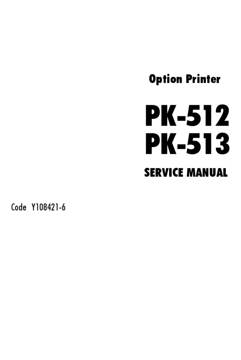 Olivetti PK-512 Service manual