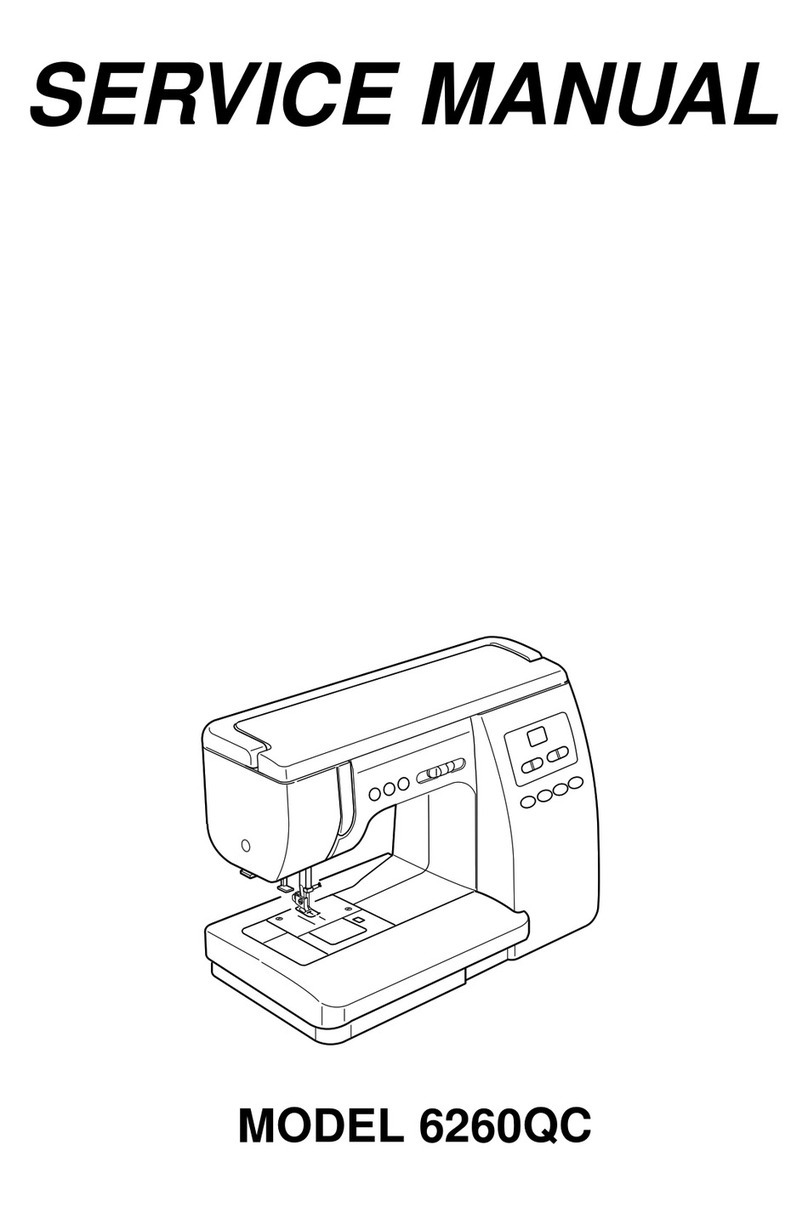 Janome 6260QC - Service manual