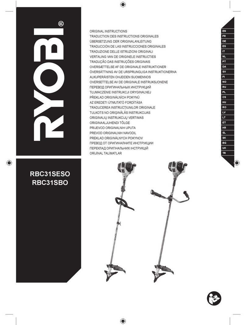 Ryobi RBC31SESO Original instructions