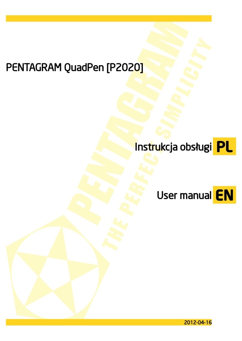 Pentagram QuadPen P2020 User manual