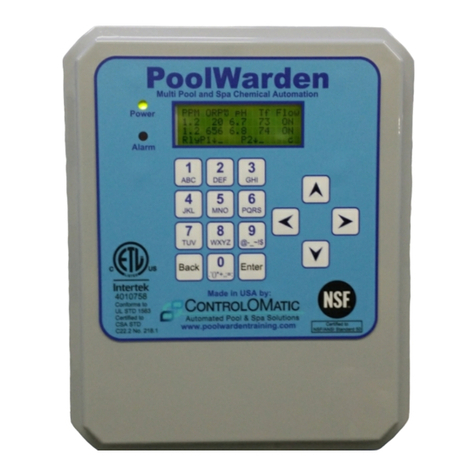 ControlOMatic PoolWarden Installation & operation manual