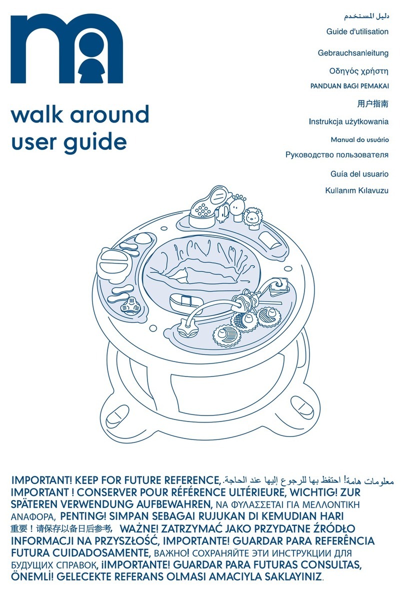 mothercare walk around User manual