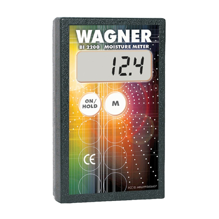 WAGNER BI 2200 User manual
