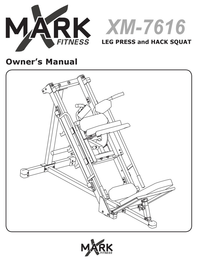 Mark Fitness XM-7616 owner's manual