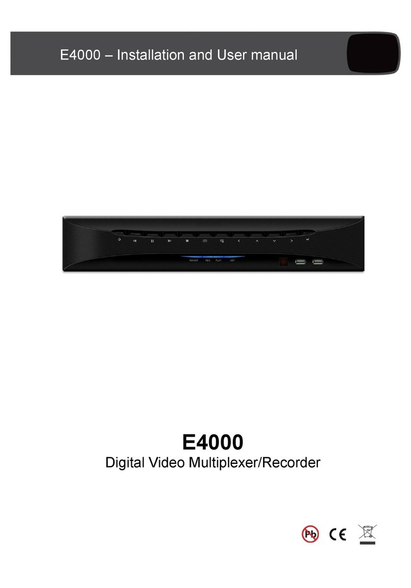 Vista Quantum E4000 Installation and user manual