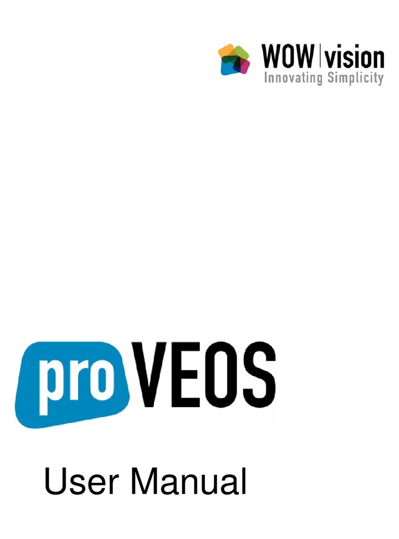wowvision proVEOS User manual