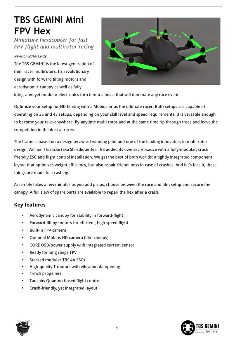 TBS GEMINI Mini FPV Hex user manual TBS GEMINI Mini FPV Hex user manual