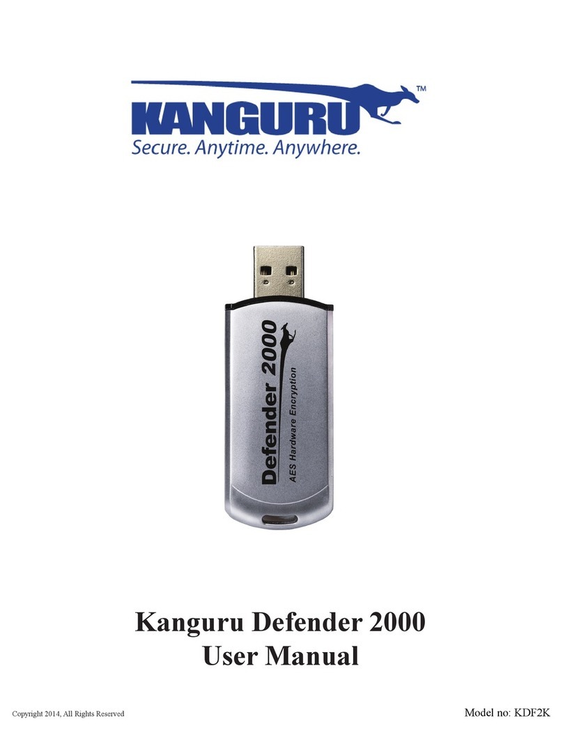 Kanguru Defender 2000 user manual