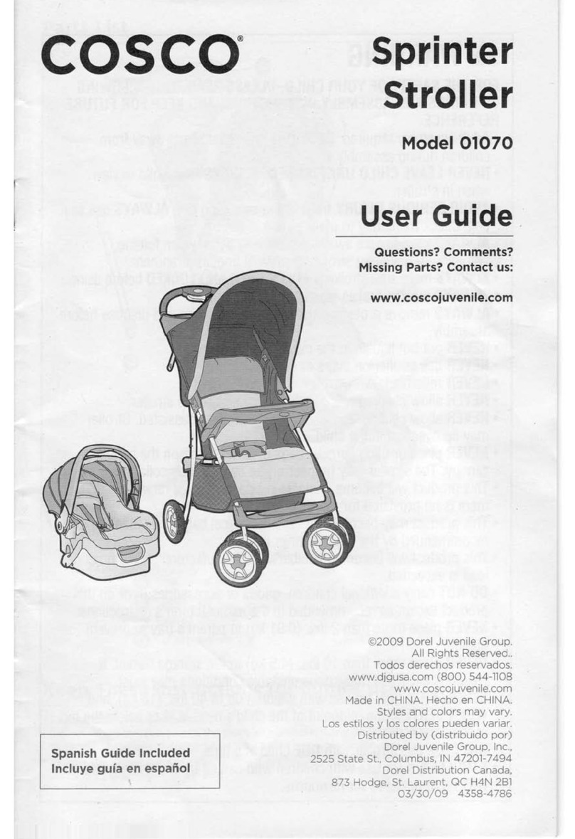 Cosco 01070 User manual