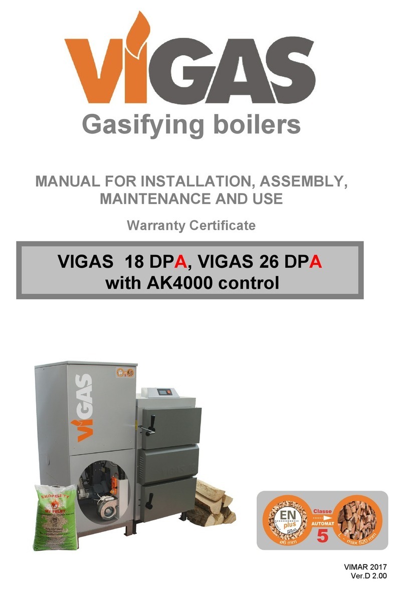 VIGAS 18 DPA Manual for installation, assembly, maintenance and use