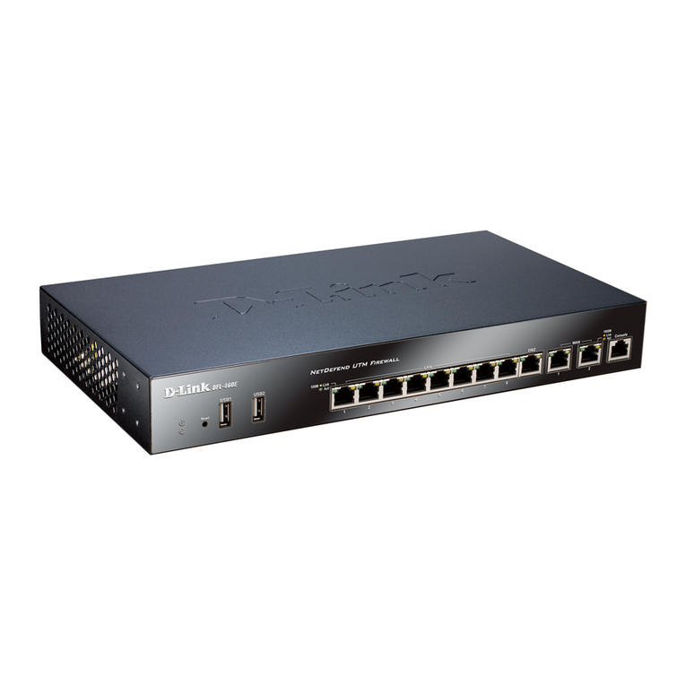 D-Link NetDefend DFL-260E User manual